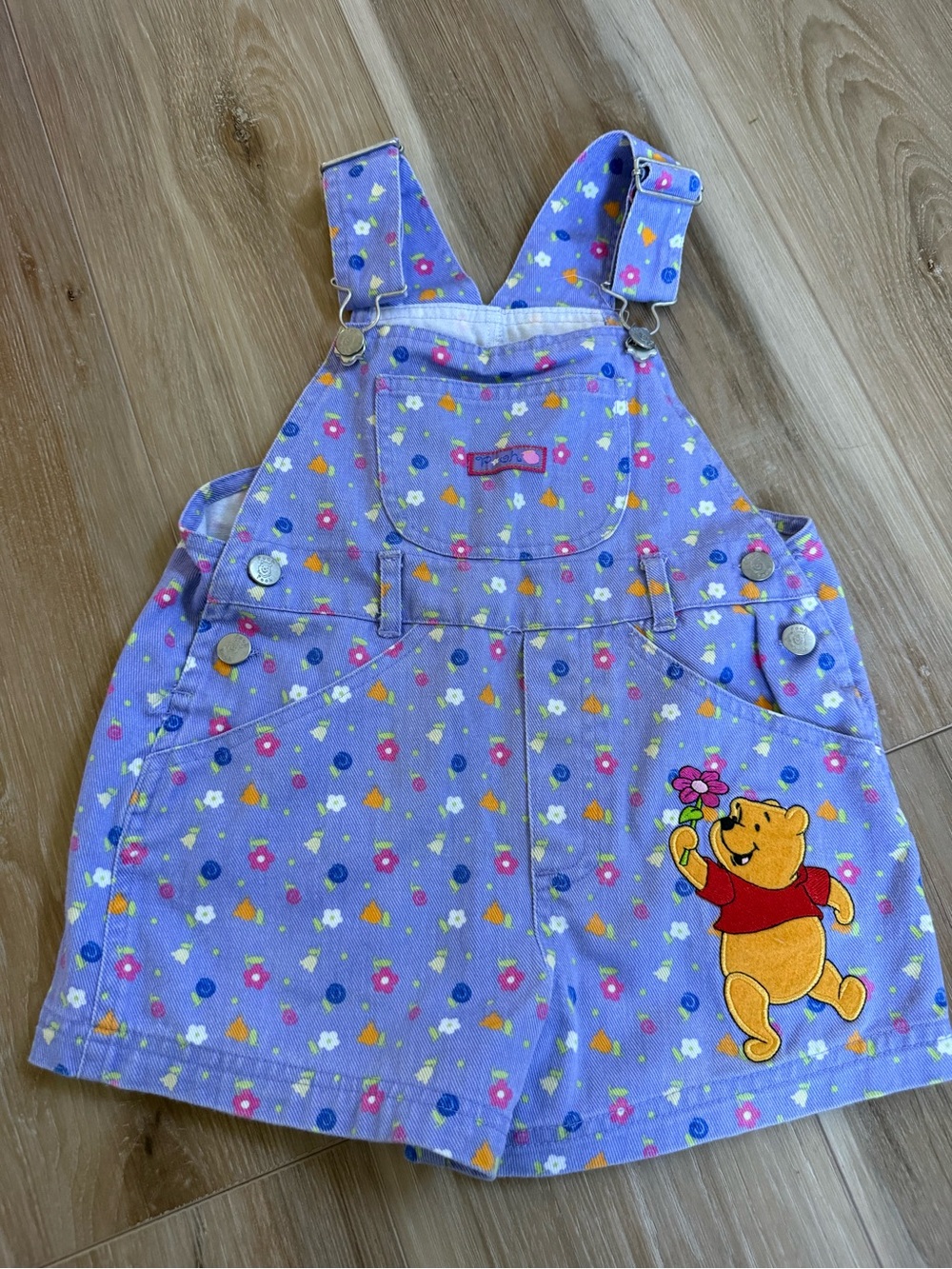 Vintage Winnie the Pooh Shortalls